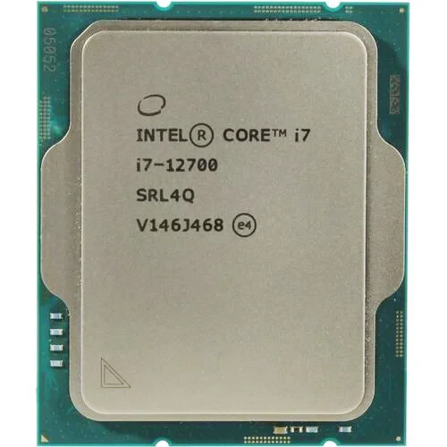 پردازنده اینتل باکس و بدون باکس Intel Core i7 12700