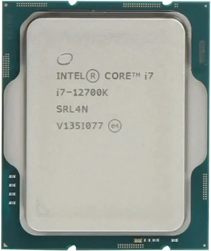 پردازنده اینتل بدون باکس Intel Core i7 12700K