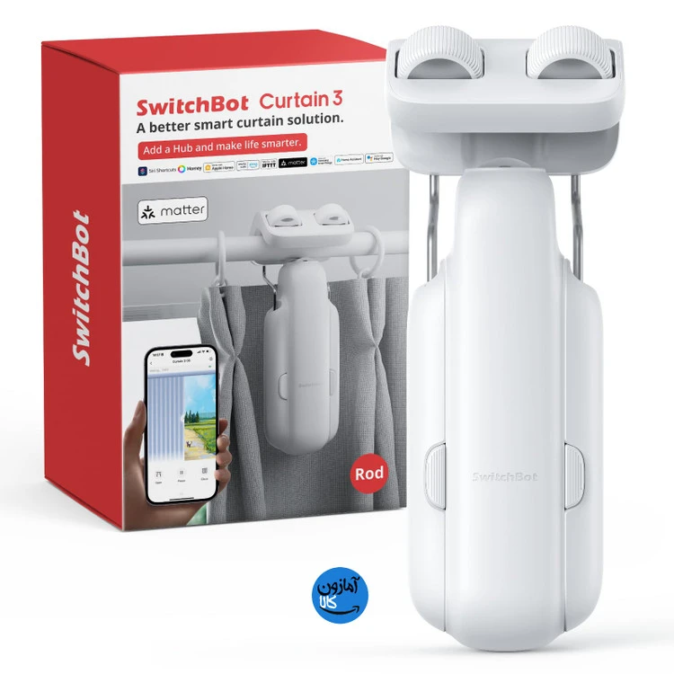 پرده بازکن هوشمند و اتوماتیک برند SwitchBot