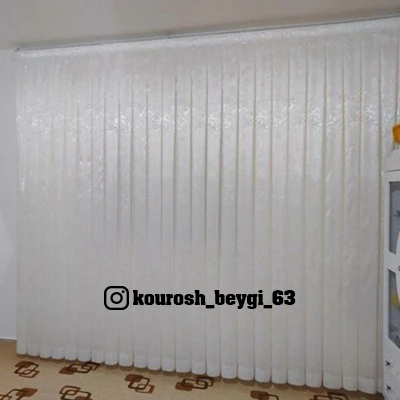پرده حریر پتینه بدون نیاز به پشت پرده ای با دوخت در ارتفاع دلخواه سفارشی (قیمت هر یک متر)