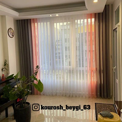 پرده ورتیکال بدون نیاز به آستر