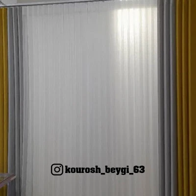پرده ورتیکال (دی کی) بدون تور و دالبر در طرح ها و رنگبندی های بسیار متنوع (پس کرایه)