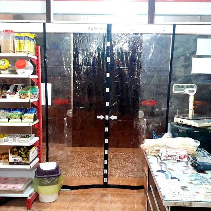 پرده پلاستیکی مغناطیسی