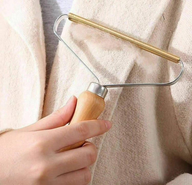پرزگیر دسته چوبی