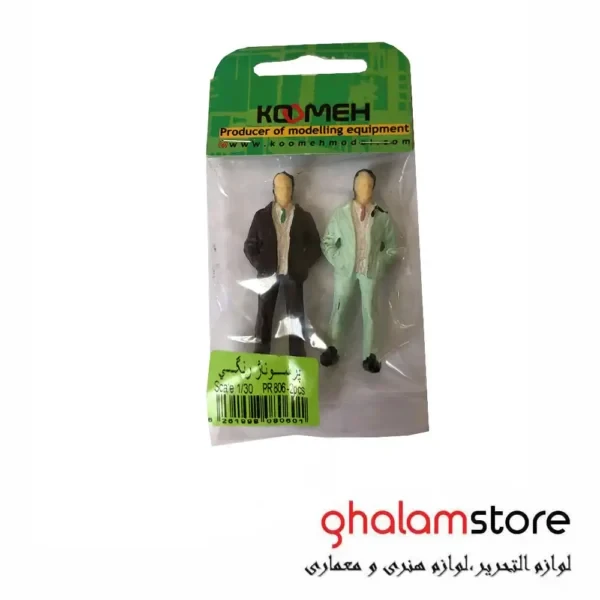 پرسوناژ رنگی مرد مقیاس 1/30 کومه