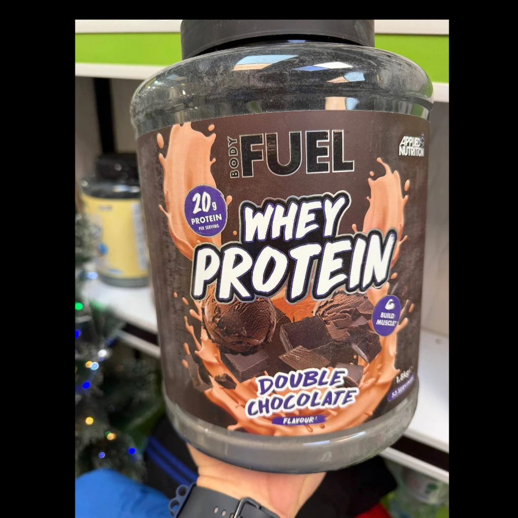 پروتئین وی بادی فیول اپلاید نوتریشن (Applied Nutrition Body Fuel Whey Protein) وزن: 1.8 کیلوگرم (حدود 4 پوند)