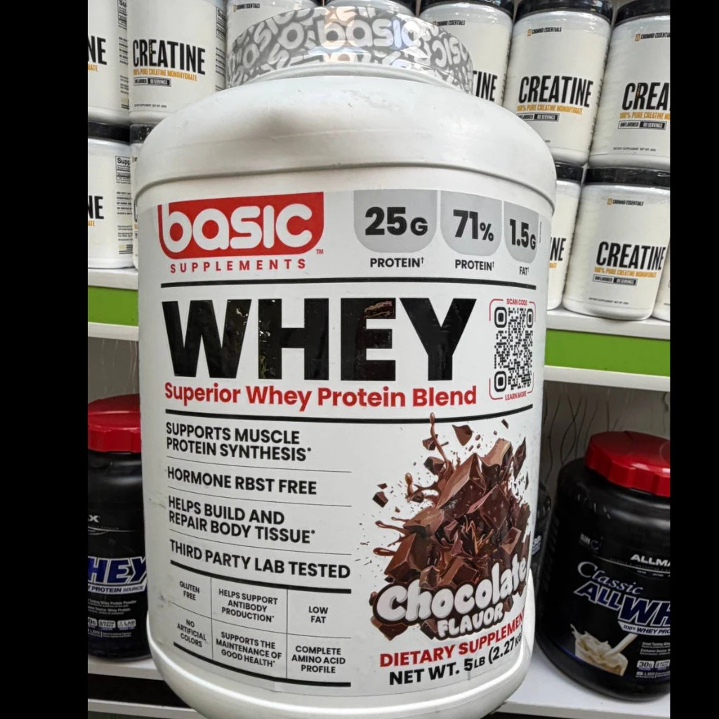 پروتئین وی ترکیبی بیسیک ساپلمنتس (Basic Supplements Superior Whey) – 2.27 کیلوگرم