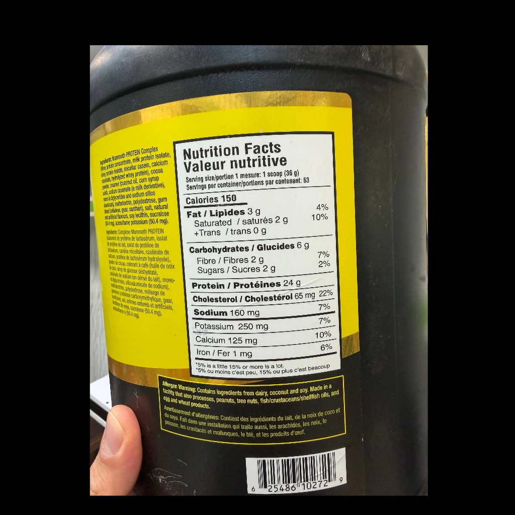 پروتئین وی چندمنبعی ماموت (Mammoth PROTEIN)