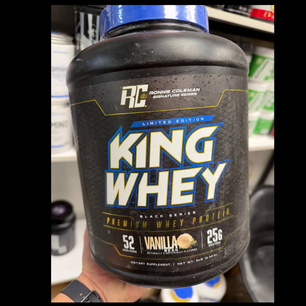 پروتئین وی کینگ رونی کلمن (نسخه بلک سریز) - Ronnie Coleman King Whey (Black Series)