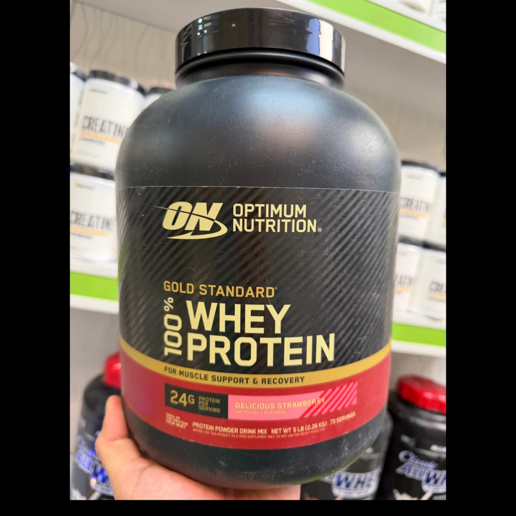 پروتئین وی گلد استاندارد اپتیموم نوتریشن (ON Gold Standard 100% Whey)  – 5 پوند
