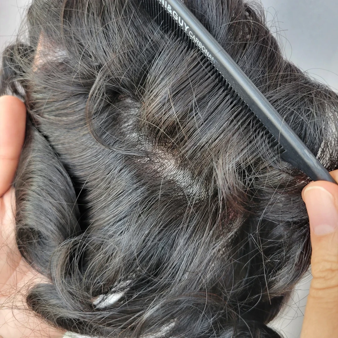 پروتز هشت تیکه خورشیدی رنگ طبیعی مشکی سایز 10*8 (عرض 21cm طول 26cm)