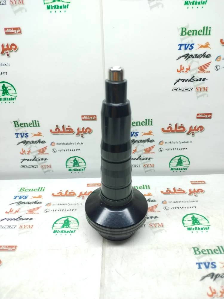 پروتکشن (محافظ) بغل شاسی cnc سر بسته انواع موتورسیکلت (15 سانتی متر) مشکی