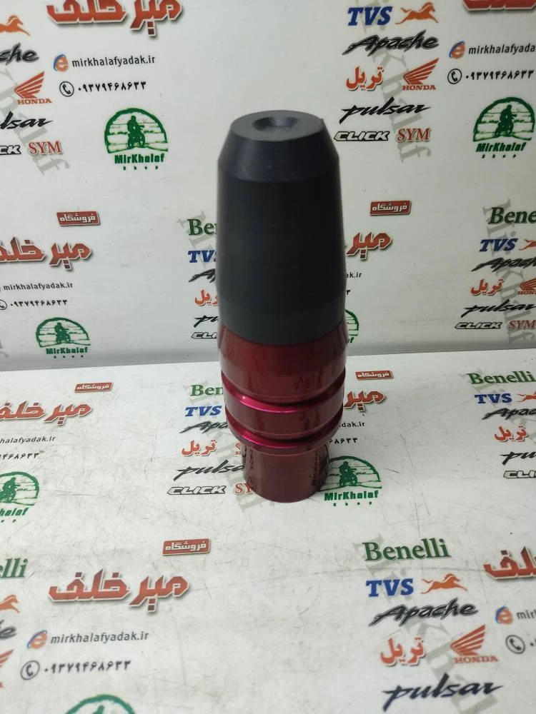 پروتکشن (محافظ) بغل شاسی خیاری انواع موتورسیکلت قرمز (هر عدد)