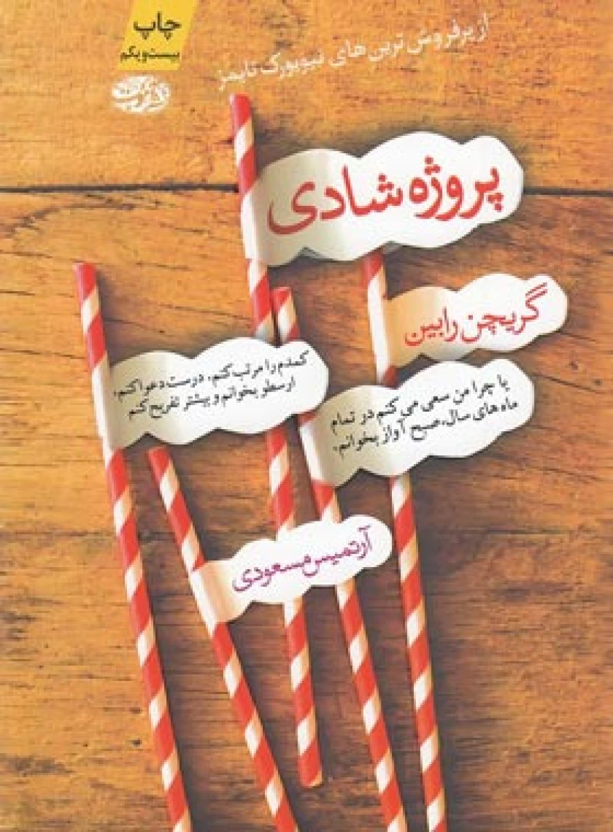 پروژه شادی / گریچن رابین / آرتمیس مسعودی / نشر آموت