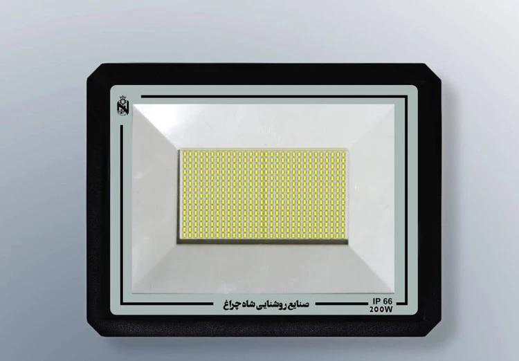 پروژکتور LED ضدآب شاهچراغ مدل آبان 200 وات