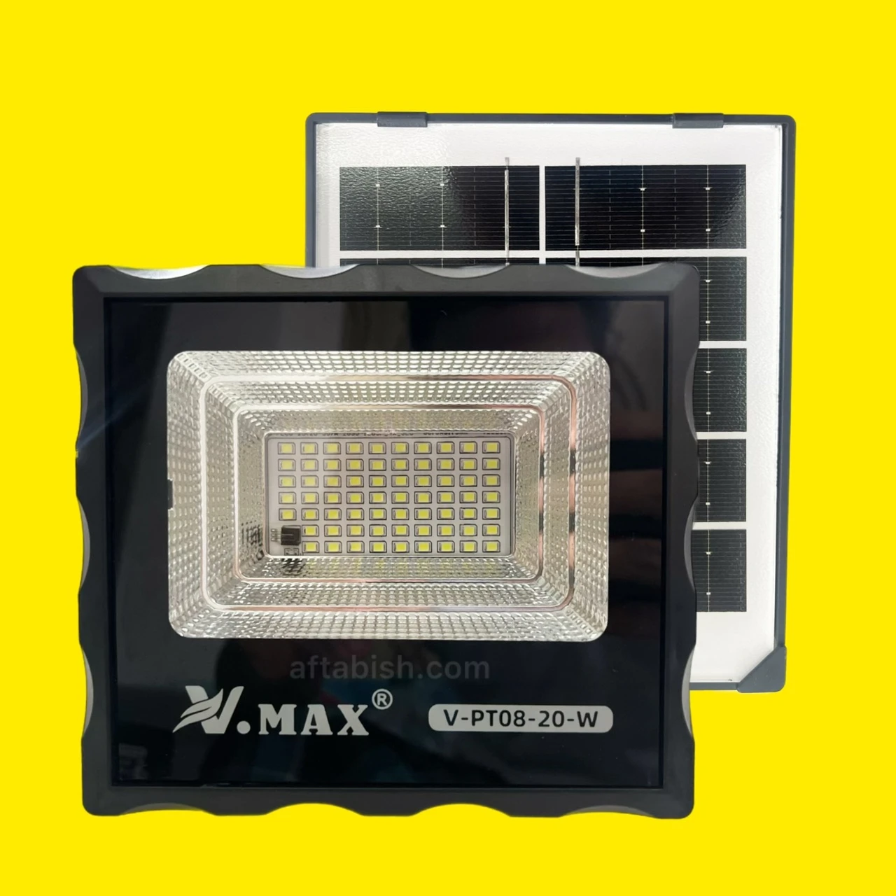 پروژکتور خورشیدی ۲۰ وات VMAX PT08 برند ویمکس >۳