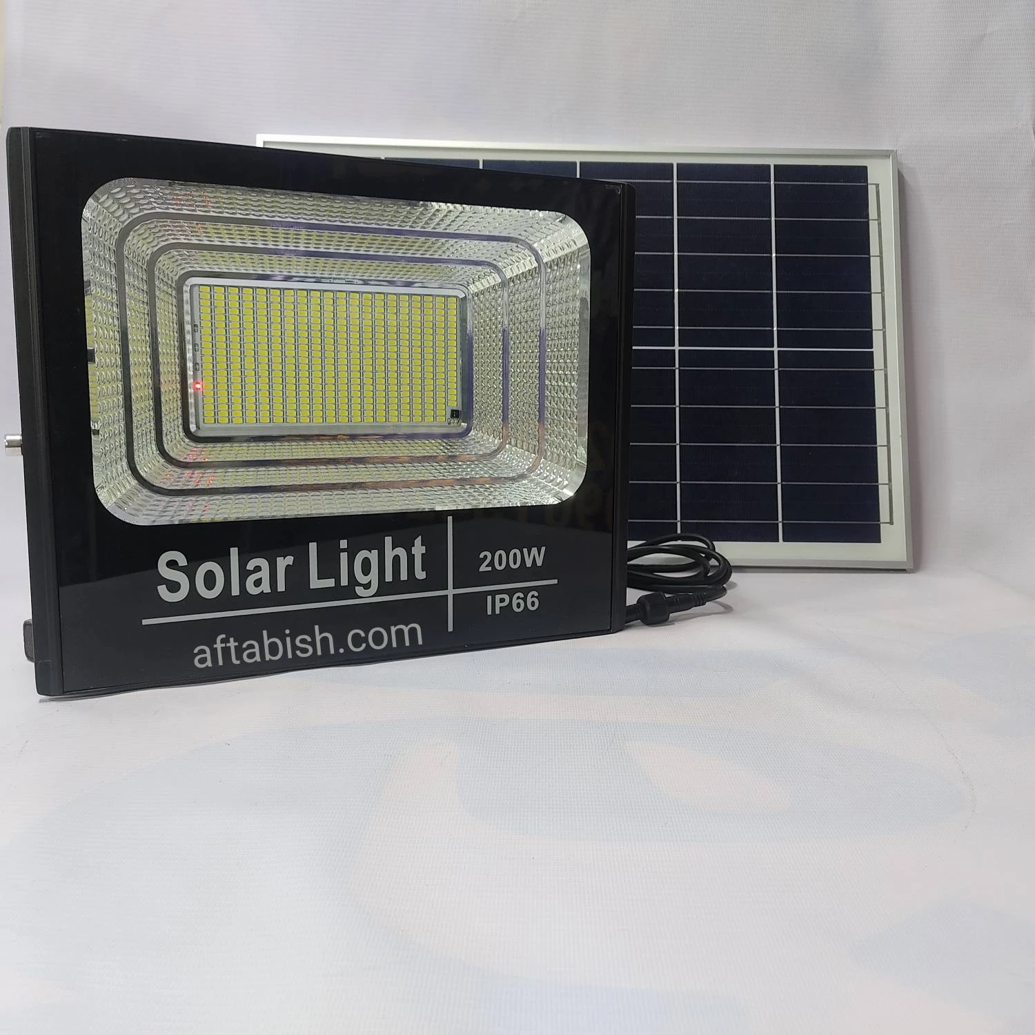 پروژکتور خورشیدی ۲۰۰ وات solar light