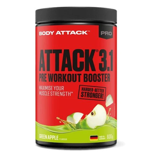 پری اتک 3.1 پمپ بادی اتک 600 گرم Body Attack PRE ATTACK 3.1