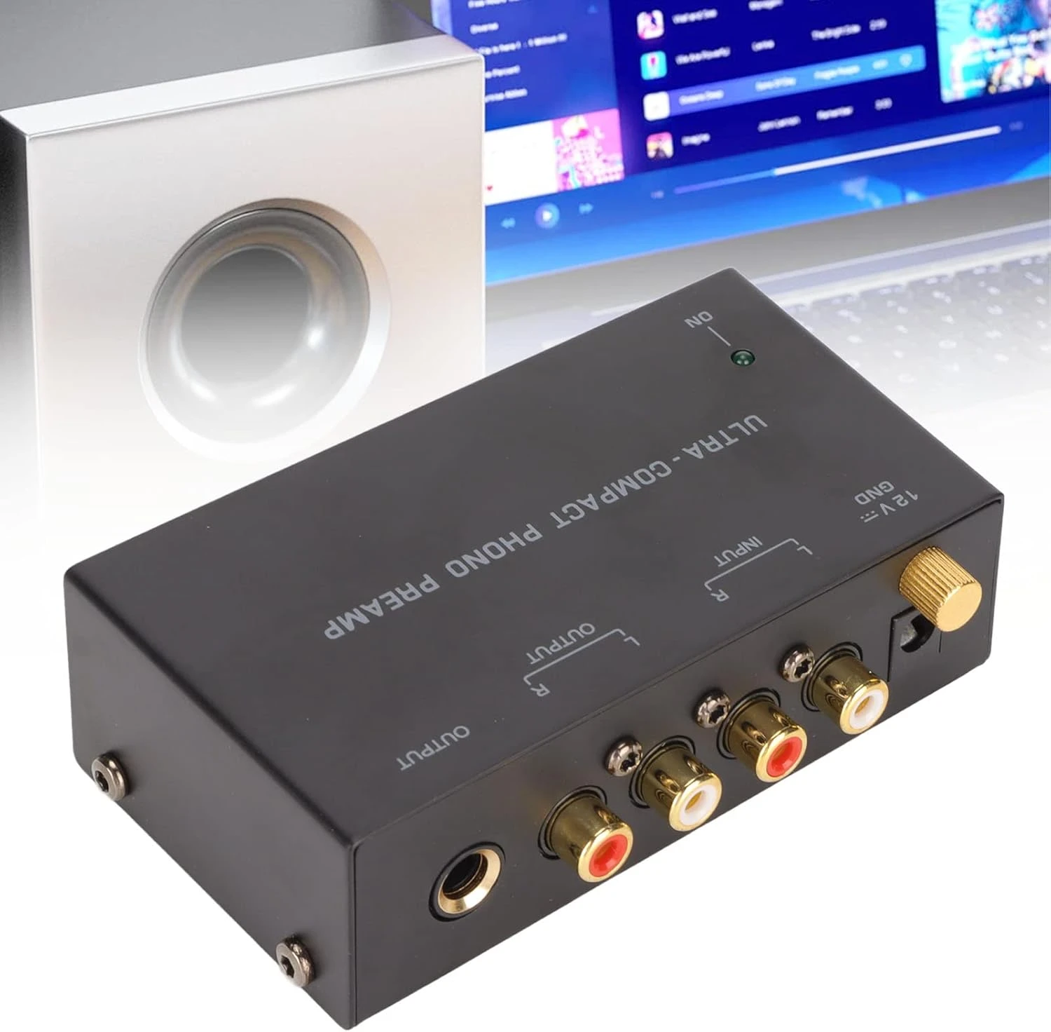 پری‌امپ فونو مدل Ultra Compact Phono Preamp PP400 | آمازونیکس
