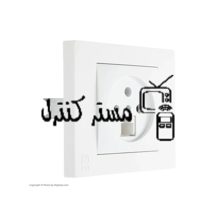 پریز تلفن توکار پارت برق ایرانیان