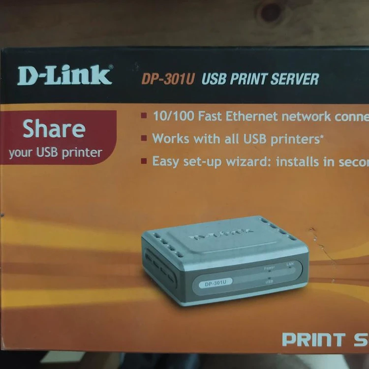 پرینت سرور usb دی لینک dp-301u