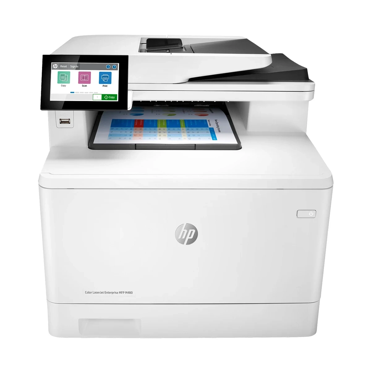پرینتر 4 کاره اچ پی HP Color LaserJet Enterprise MFP M480f