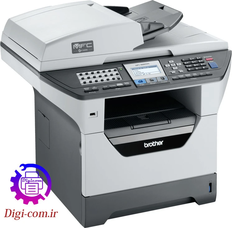 پرینتر 4 کاره دو رو زن فلش خور brother MFC - 8880 dn