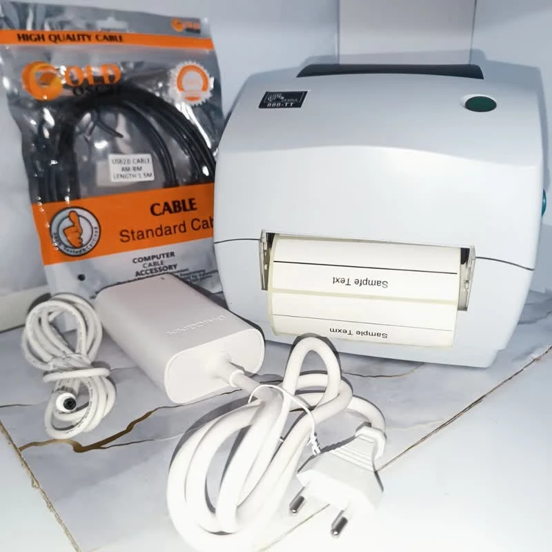 پرینتر لیبل زن ریبونی زبرا ZEBRA مدل GK888t