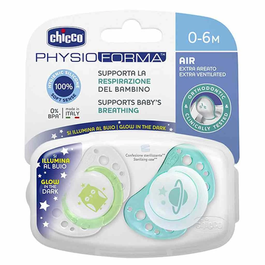 پستانک ایتالیایی چیکو Physio Chicco سیلیکونی 0 – 6 ماه