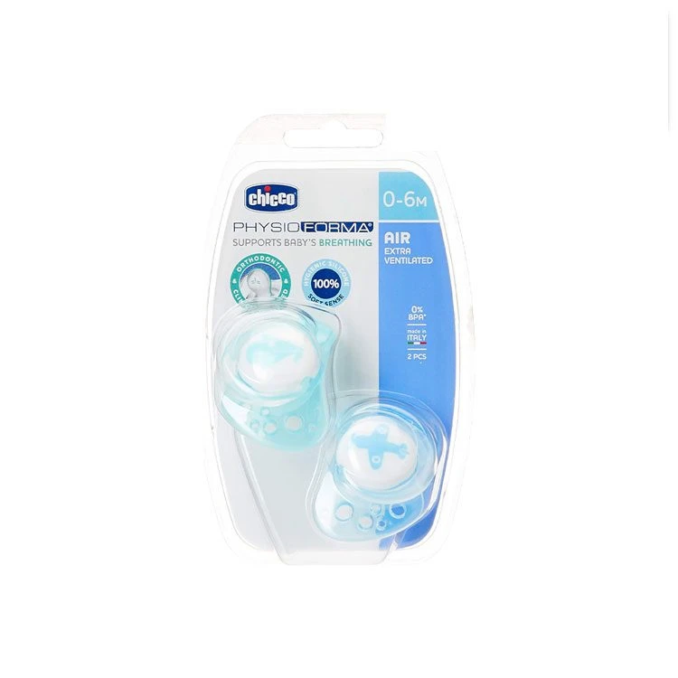 پستانک فیزیو ایر چیکو سیلیکان 0-6 ماه chicco