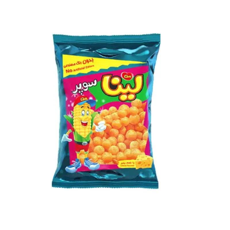 پفک توپی پنیری لینا 85 گرمی