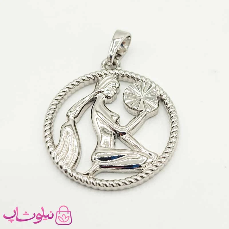 پلاک ماه تولد شهریور ژوپینگ نقره ای