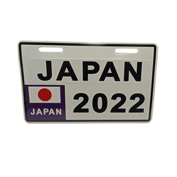 پلاک موتور سیکلت طرح ژاپن مدل WT-2022