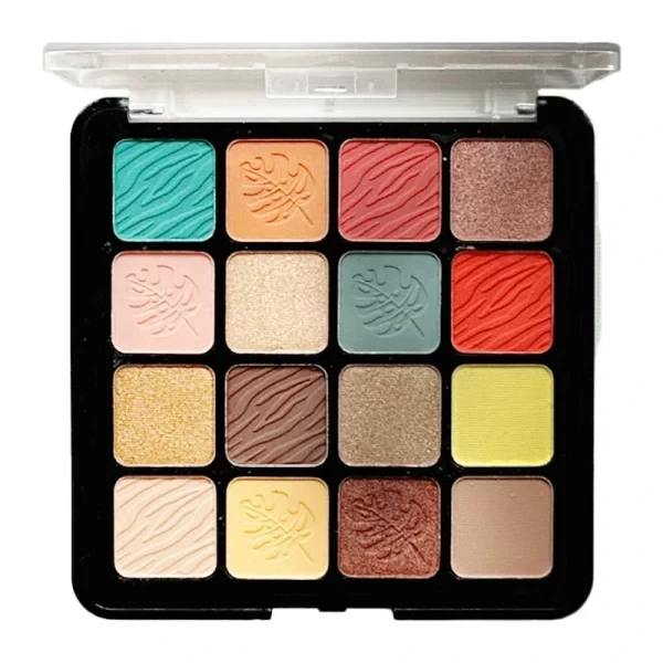 پلت سایه ۱۶ رنگ Moc allure مدل paradise shock