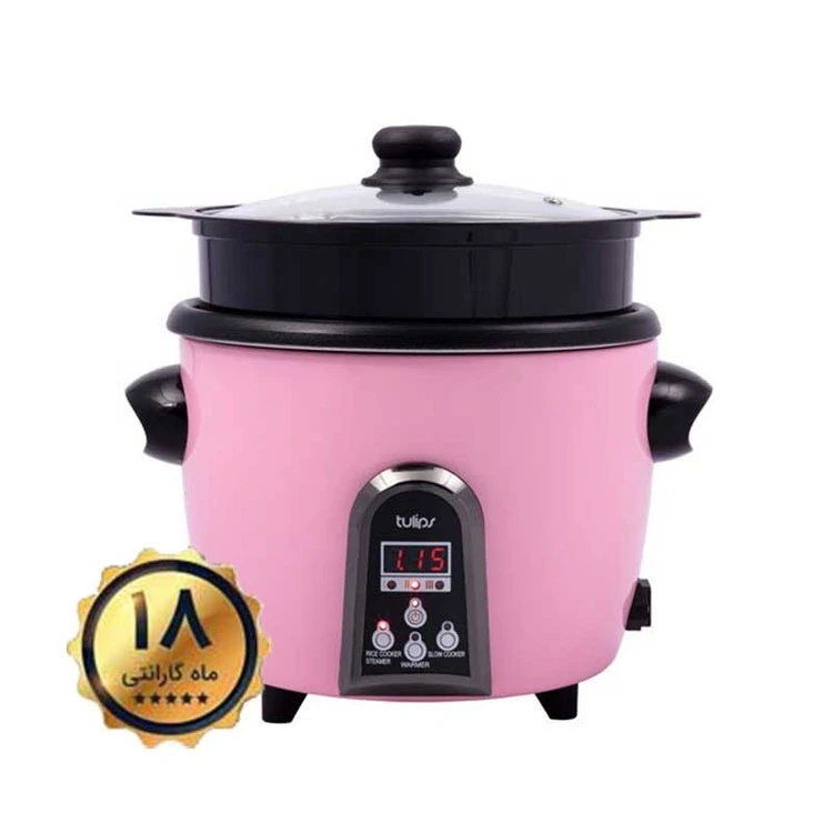 پلوپز -بخارپز تولیپس RC- 440-8S با بیمه