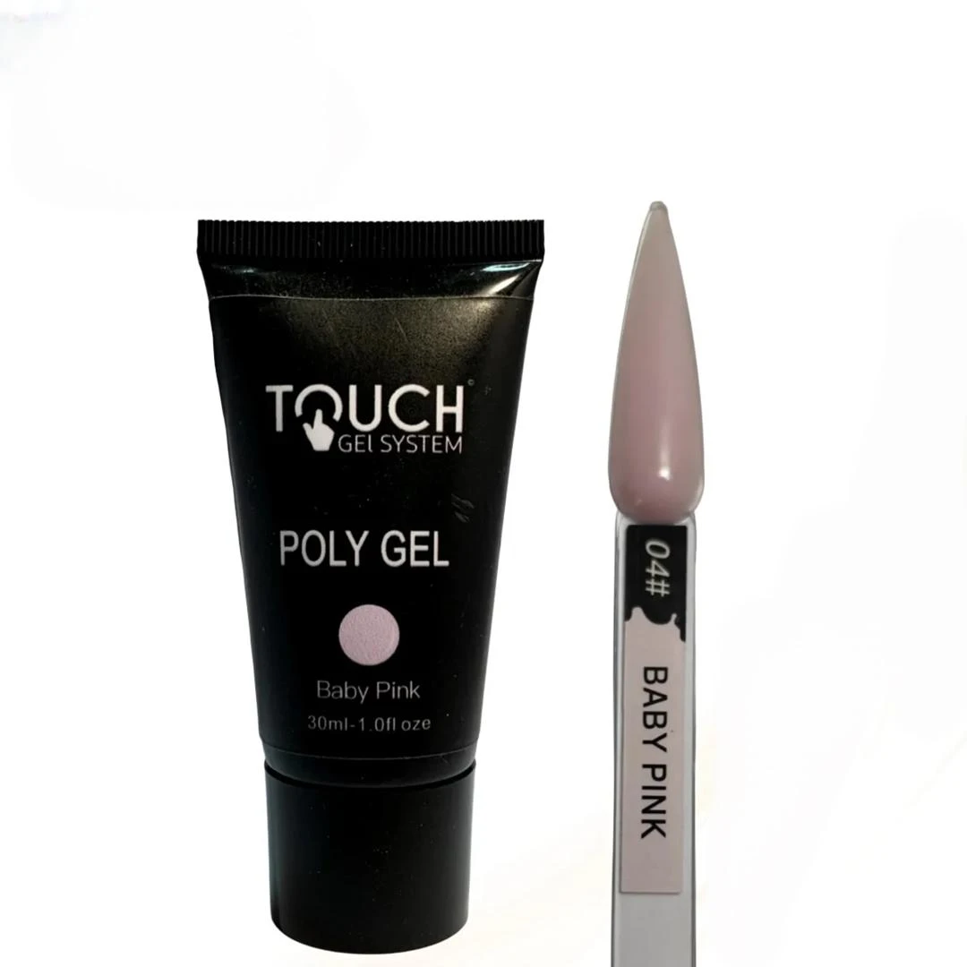پلی ژل ۳۰میل تاچ touch مدل بیبی پینک baby pink
