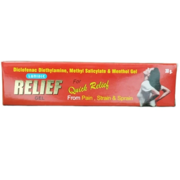 پماد ضد درد عضلانی گیاهی ریلایف امریکایی RELIEF GEL (ژل تسکین فوری درد) اصلی حجم 30 گرم