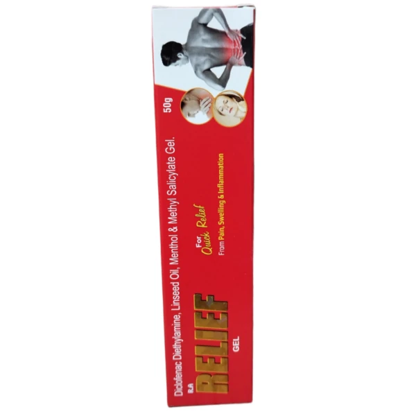 پماد ضد درد عضلانی گیاهی ریلایف (ریلیف) RELIEF اصلی ٪100 حجم 50 گرم
