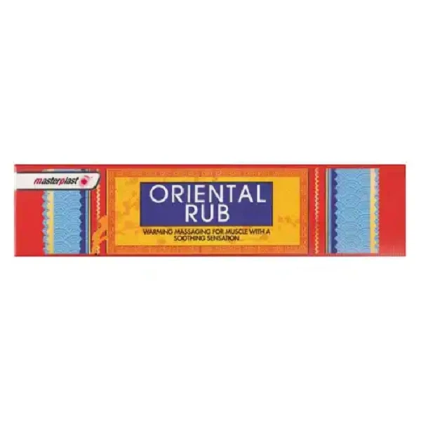 پماد گرمایشی ضد درد عضلات مستر پلاست Master Plast مدل Oriental Rub حجم 70 گرم اصل و اورجینال