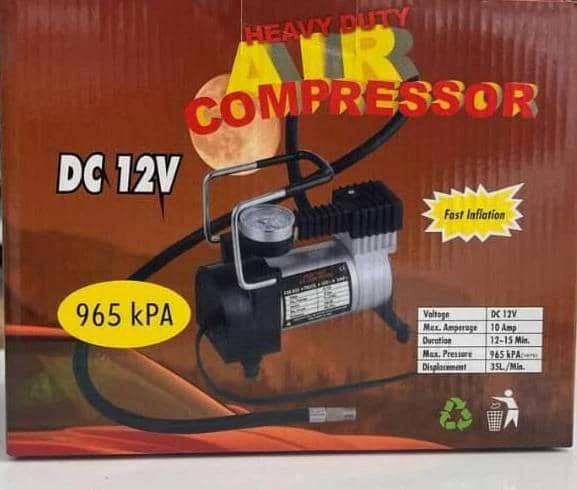 پمپ باد فندکی ۱۲ ولت ماشین مارک بوناو مدل 965 kpa