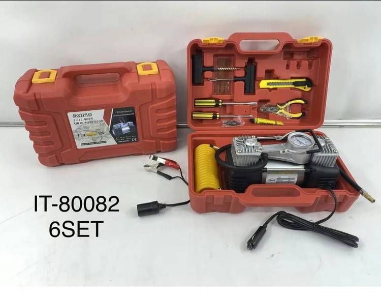 پمپ باد فندکی ۲ سیلندر bonao مدل. IT80082