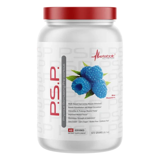 پمپ بدون کافئین پی اس پی متابولیک Metabolic Nutrition P.S.P