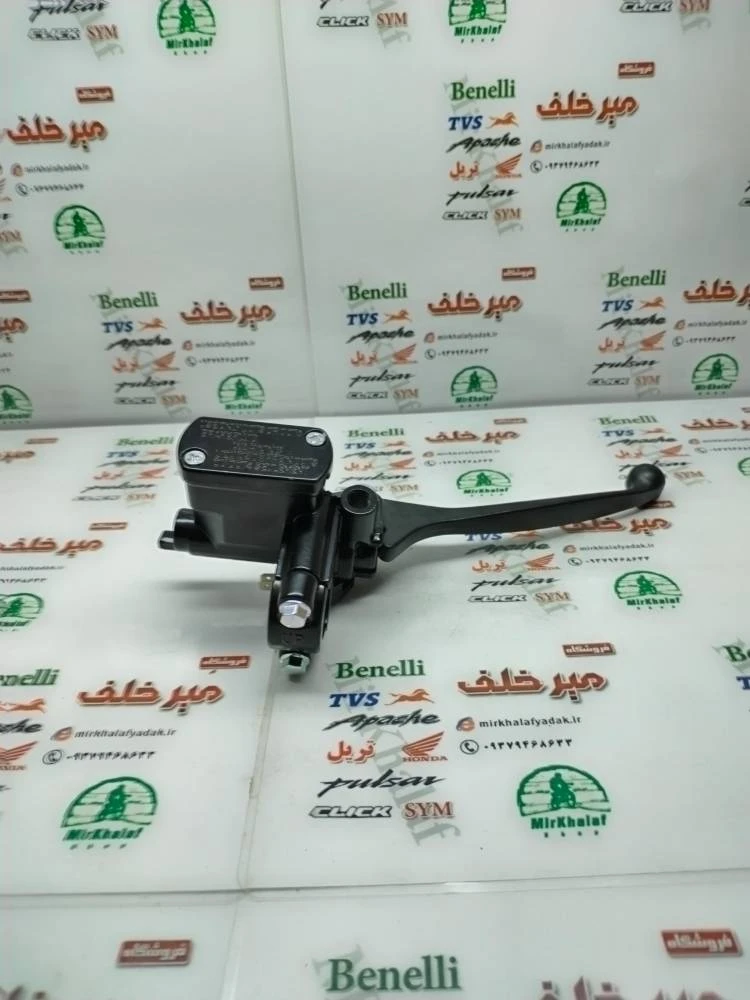 پمپ ترمز بالا موتور tvs راکس و نئو و بی کلاچ طرح ویو و sym لوکی 185 vf3 (رزوه اینه راستگرد)