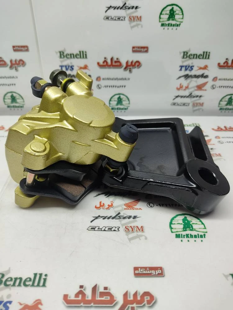 پمپ ترمز کامل روی دیسک عقب موتور پالس ns 200 ان اس