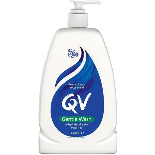 پن مایع شستشو صورت و بدن کیووی مدل Gentle Wash حجم ۵۰۰ میلی لیتر ‌ ---
