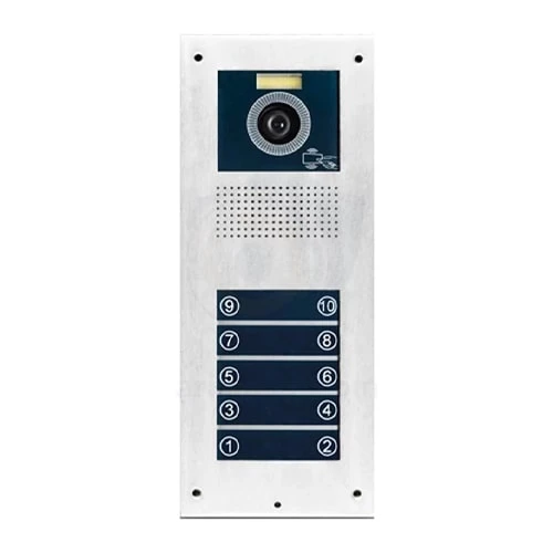 پنل آیفون تصویری 10 واحدی اف اف تکنولوژی سری UT-RF