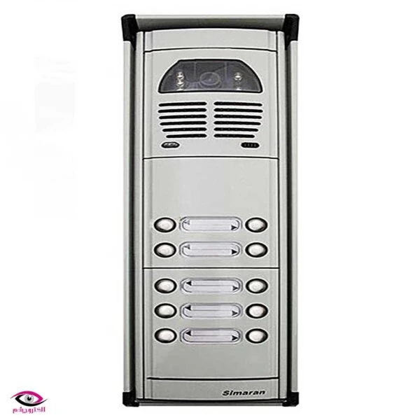 پنل آیفون تصویری 10 واحدی طرح فوژان شرکت سیماران VFC