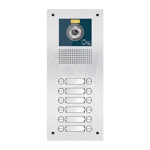 پنل آیفون تصویری 12 واحدی اف اف تکنولوژی سری UM-RF