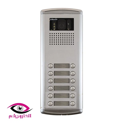 پنل آیفون تصویری 12 واحدی فراز با سوئیچر سیماران VFAC12D