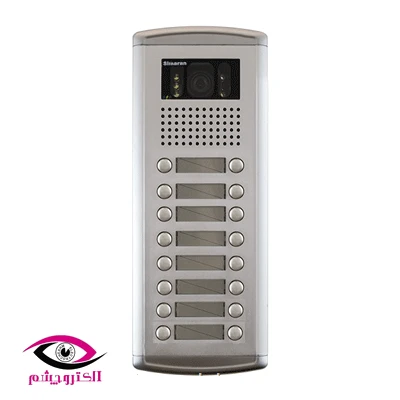پنل آیفون تصویری 16 واحدی فراز با سوئیچر سیماران VFAC16D
